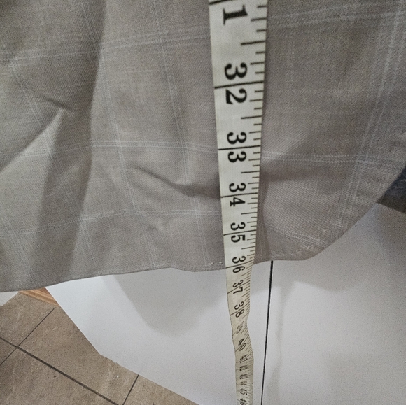 Steve Harvey Collection Beige Suit Jacket - Picture 5 of 14